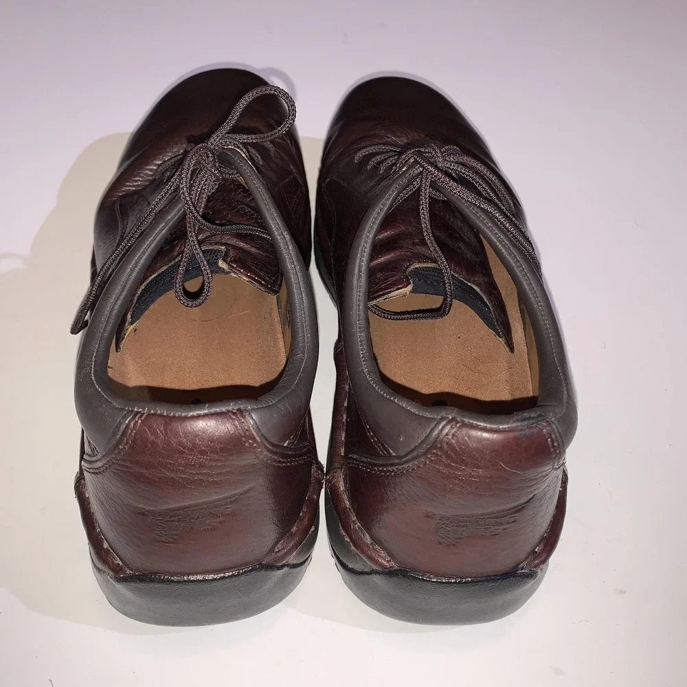 Red Wing 6704 Shoes Mens 12 Brown Leather Aluminum Toe Lace Up Work Comfort